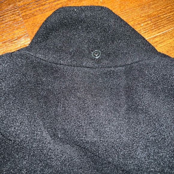 Black Tru Spec Parka Micro Fleece Zip-Up Long Sleeve Collar Jacket Size M Unisex - Picture 10 of 12